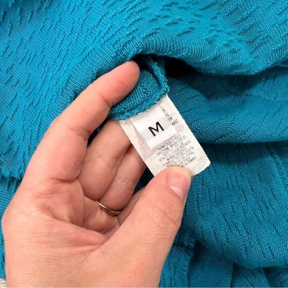 Margaret winters lagenlook art to wear colorblock sweater Women’s Size M - Picture 9 of 9